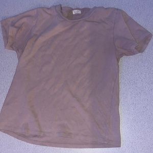 mini light brown t shirt- John Galt